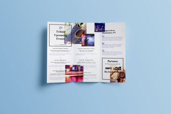 Simple Tri-Fold Brochure Designs